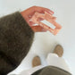 Haarklammer 'Maja' – rose marble Jona the Label