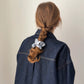 Everyday Scrunchies – sky plaid