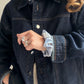 Everyday Scrunchies – sky plaid