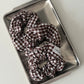 Everyday Scrunchies – brown gingham Jona the Label