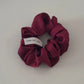 Everyday Scrunchies – burgundy silk