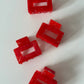 Haarklammer 'Ava' – candy red Jona the Label