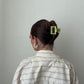 Haarklammer 'Josefin' – lime green Jona the Label