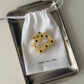 Haarklammer 'Josefin' – yellow polka dots Jona the Label