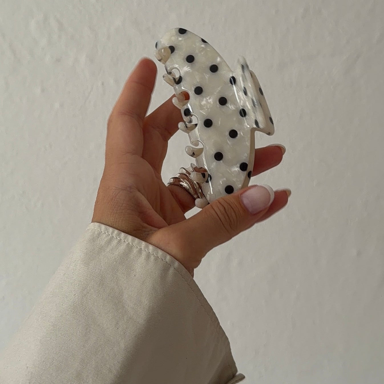 Haarklammer 'Matilda' – polka dots Jona the Label