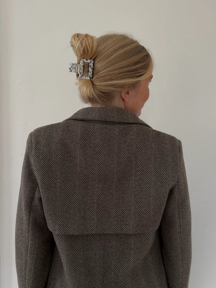 Haarklammer 'Josefin' – grey shiver Jona the Label