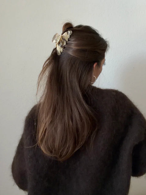 Haarklammer 'Matilda' – sandstone Jona the Label