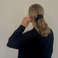 Everyday Scrunchies – black silk Jona the Label