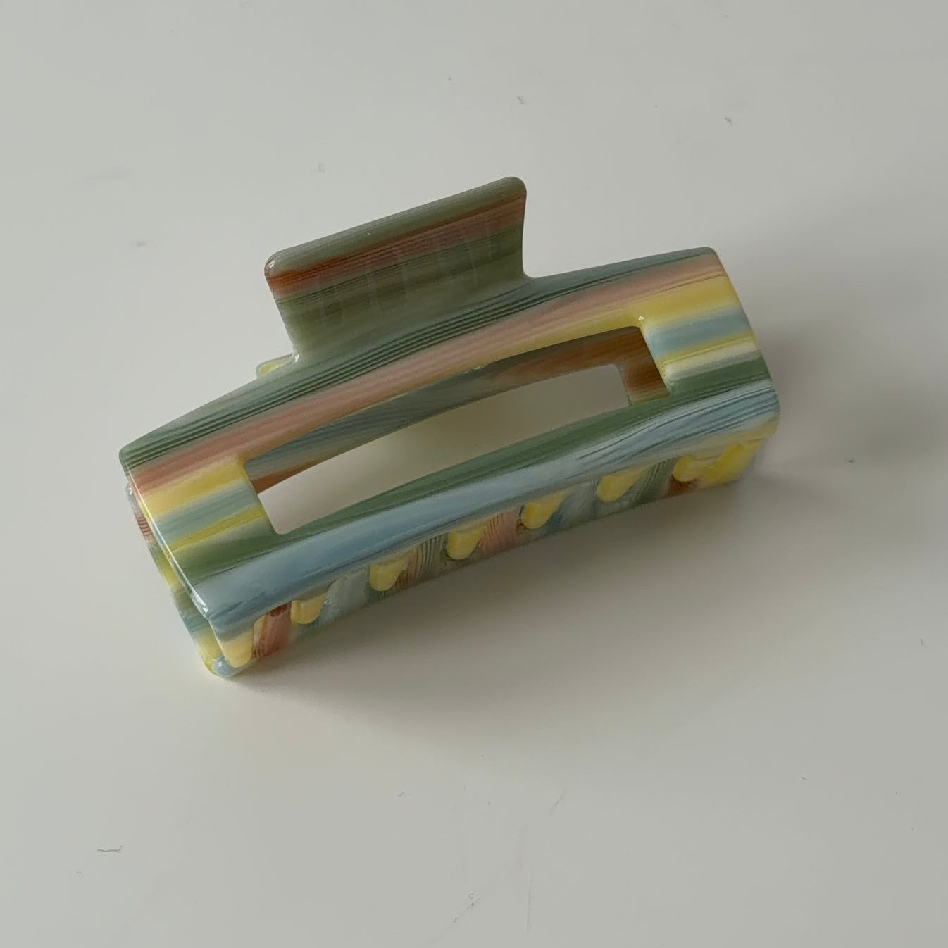 Haarklammer 'Maja' – muted rainbow Jona the Label