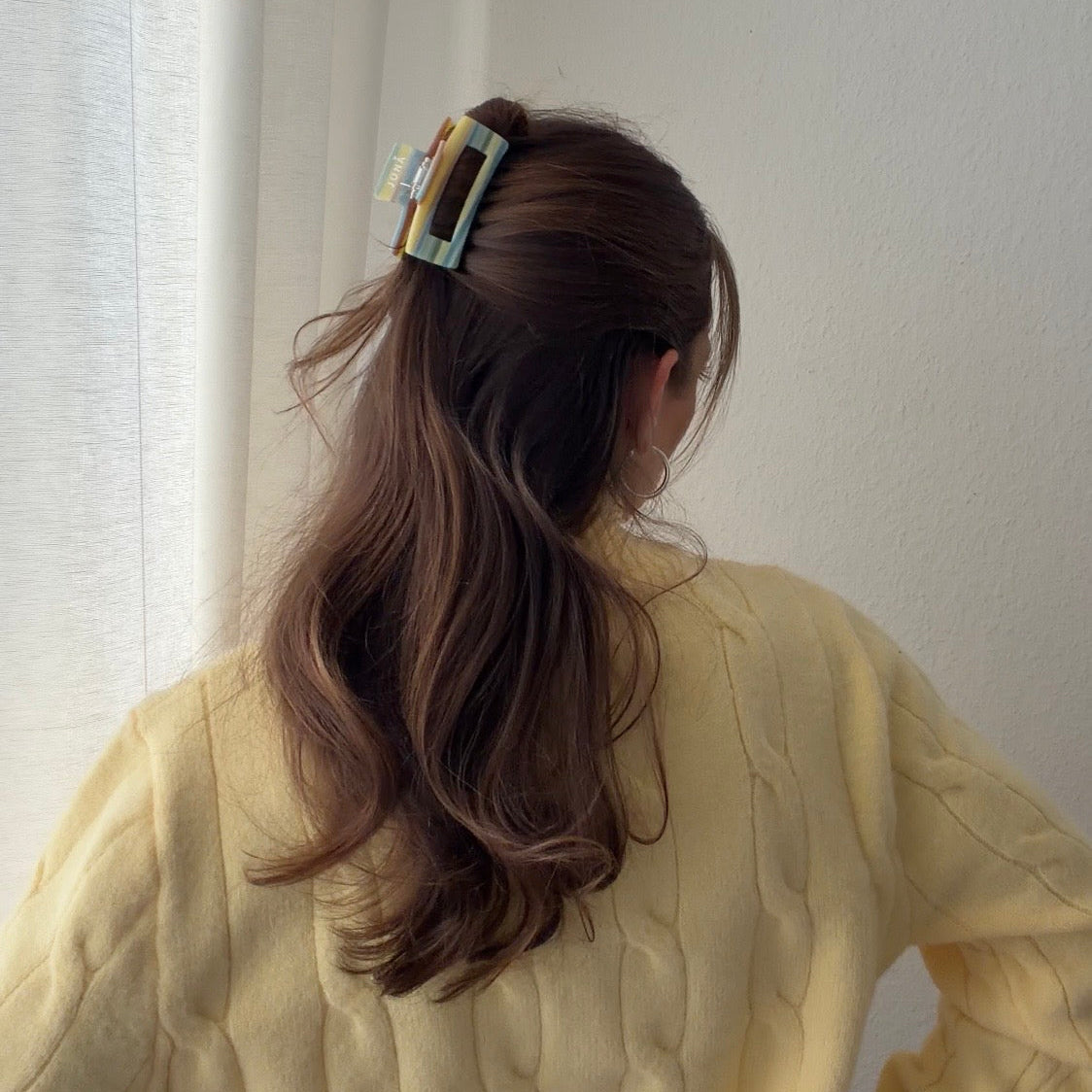Haarklammer 'Maja' – muted rainbow Jona the Label