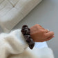Everyday Scrunchies – brown plaid