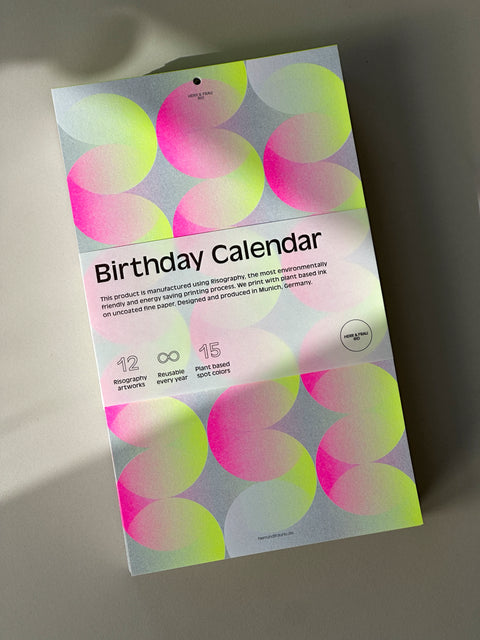 Birthday Calender