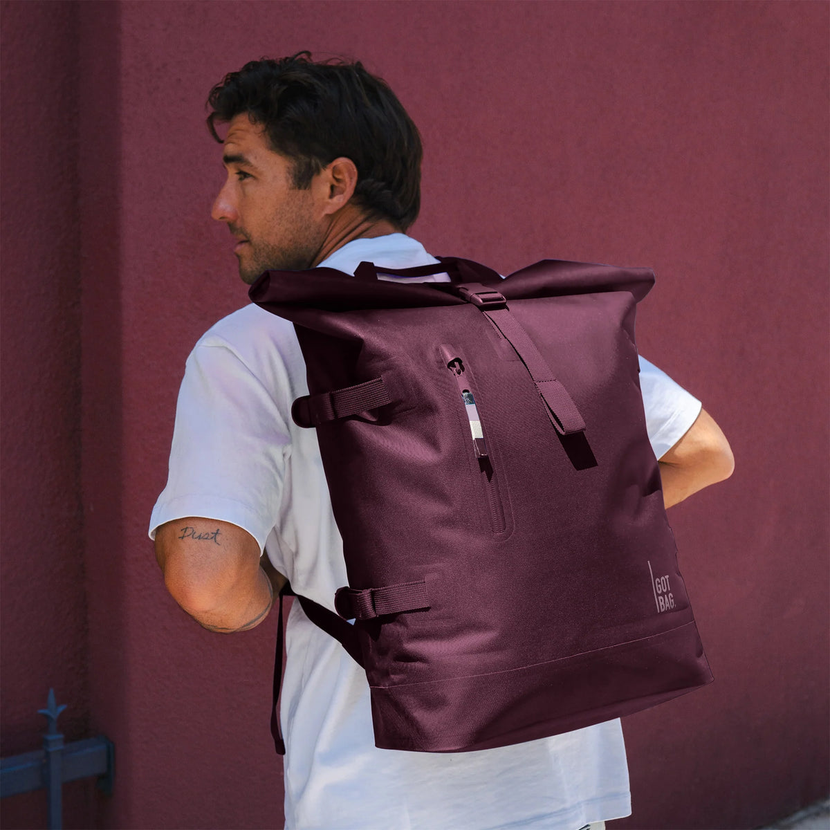 RollTop 2.0 'Kraken' – Monochrome Edition GOT BAG
