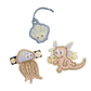 Kids Patch Set 'Multi' – Qualle, Muschel und Axolotl GOT BAG