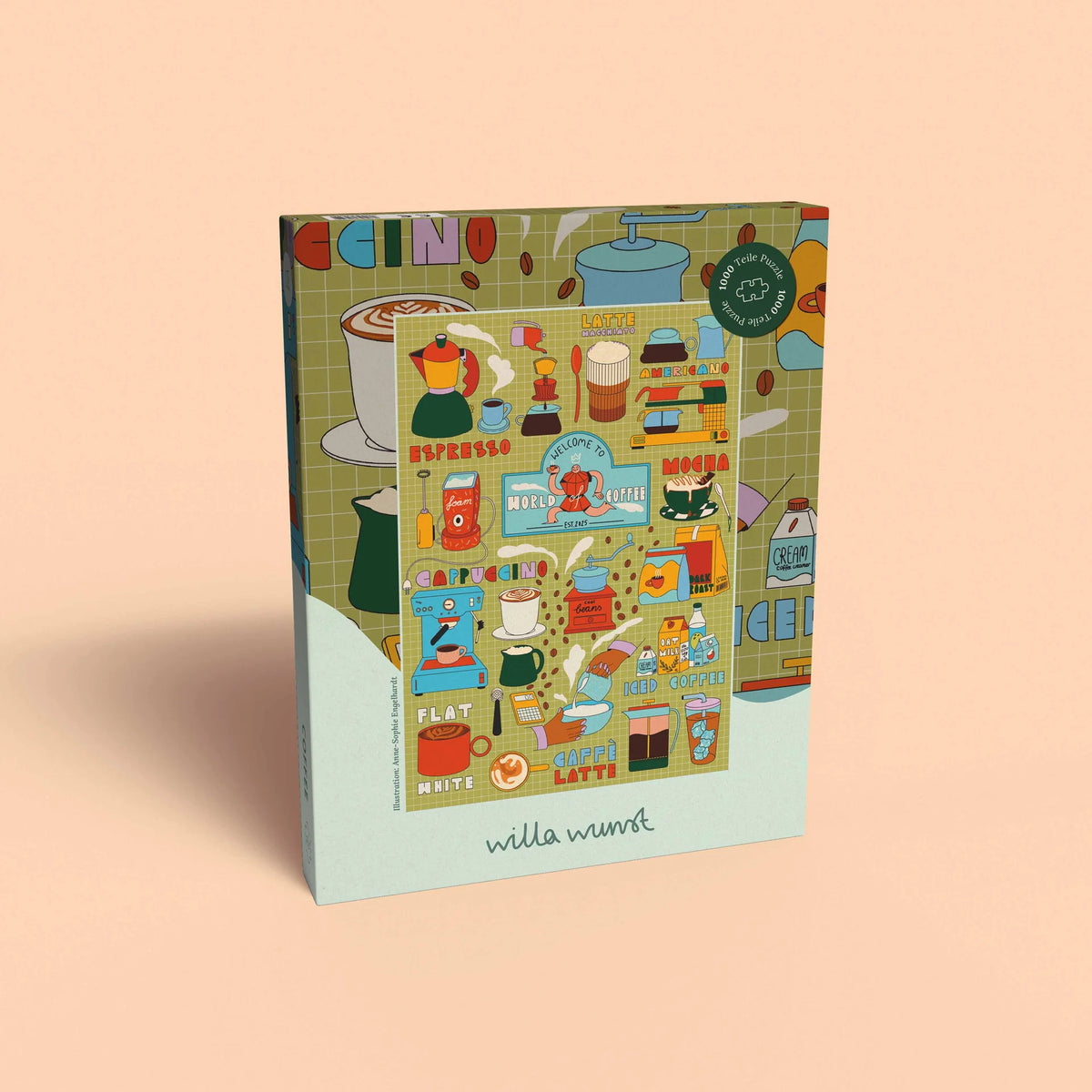 Puzzle 'Kaffee' Willa Wunst
