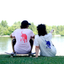 T-Shirt 'Keine Pobleme' – rosa/rot pinke distel