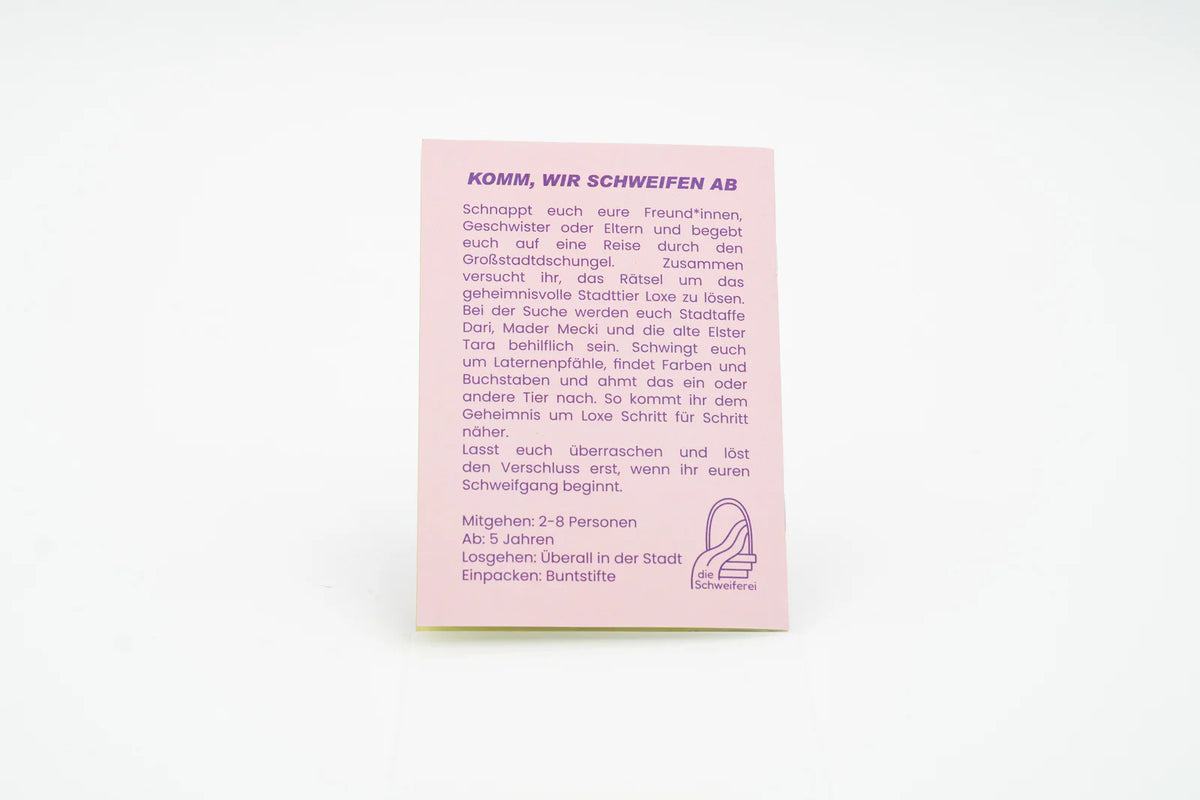 Booklet 'Kinder-Schweif' die Schweiferei