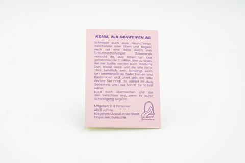 Booklet 'Kinder-Schweif' die Schweiferei