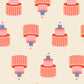 5er-Set Geschenktüten 'Kuchen' Kado Design
