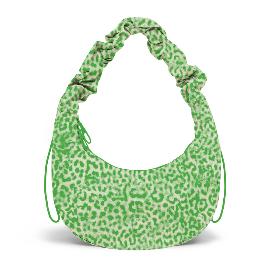 Moon Bag Ruffle 'Cat Shark Leaf Sheep' – Monochrome Edition GOT BAG