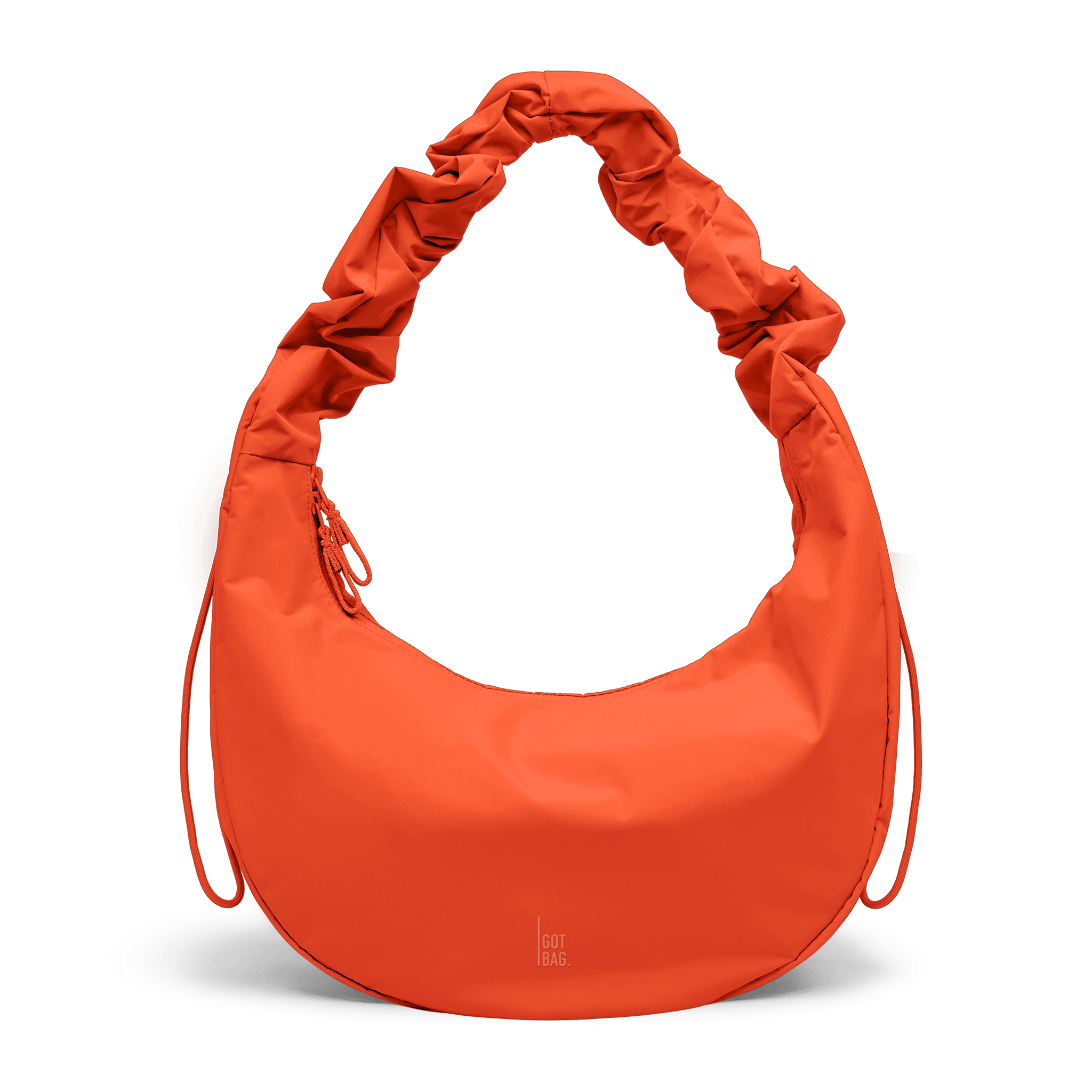 Moon Bag Ruffle 'Hot Coral' – Monochrome Edition GOT BAG