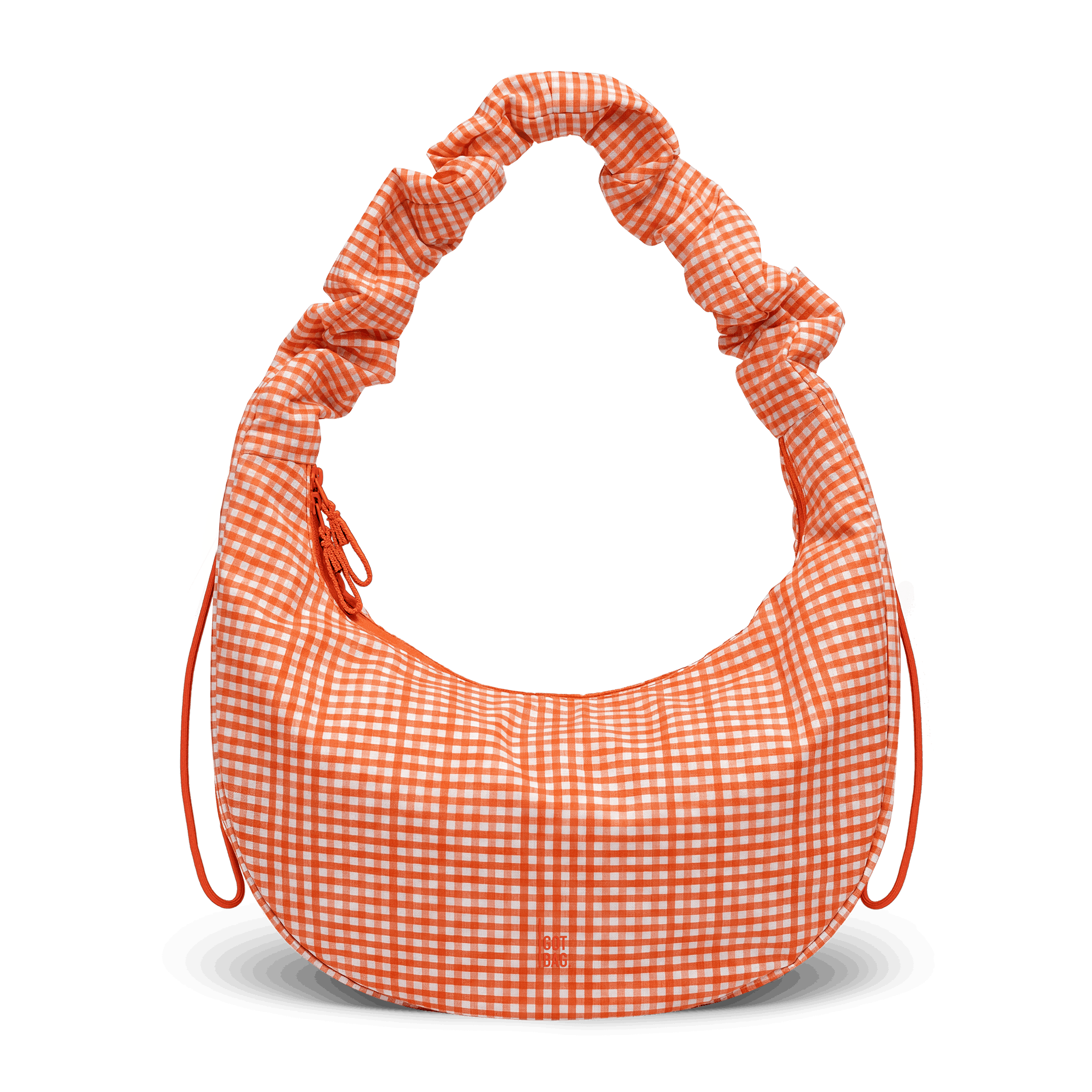 Moon Bag Ruffle 'Vichy Hot Coral' GOT BAG