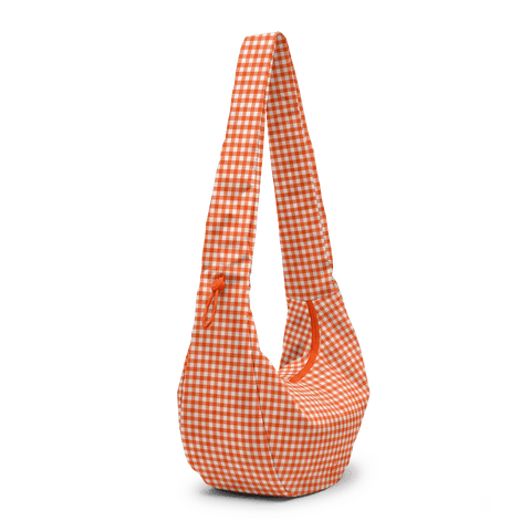 Moon Bag Ruffle 'Vichy Hot Coral' GOT BAG