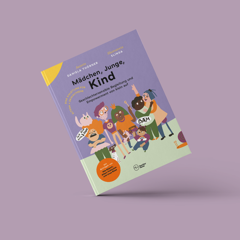 Buch 'Mädchen, Junge, Kind.' Familiar Faces Verlag