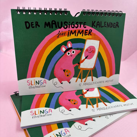 Der Mausigste Geburtstagskalender für immer Slinga