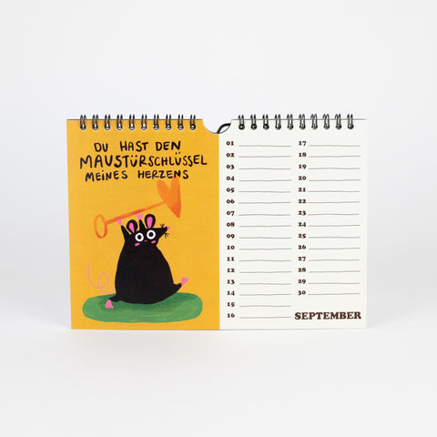 Der Mausigste Geburtstagskalender für immer Slinga