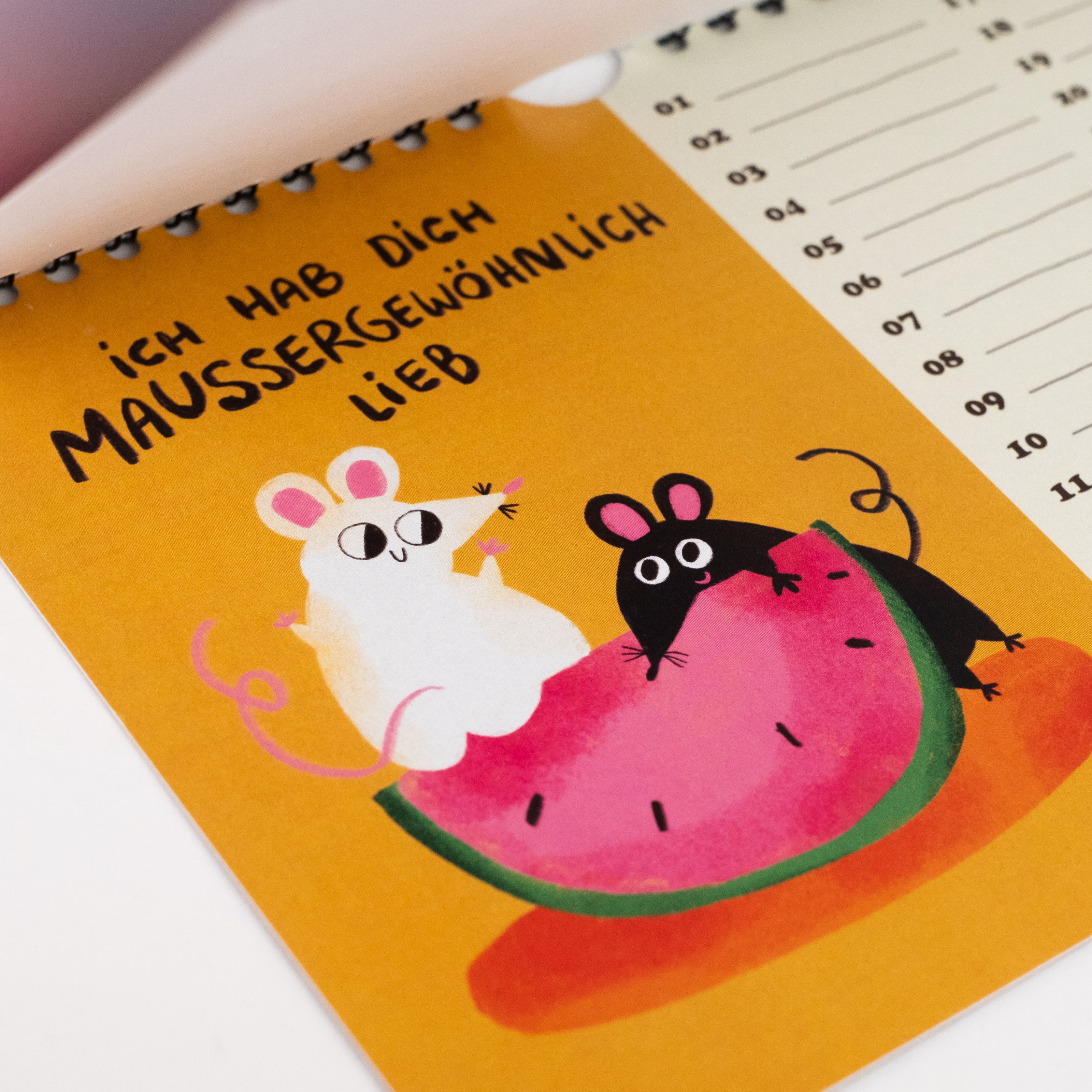 Der Mausigste Geburtstagskalender für immer Slinga