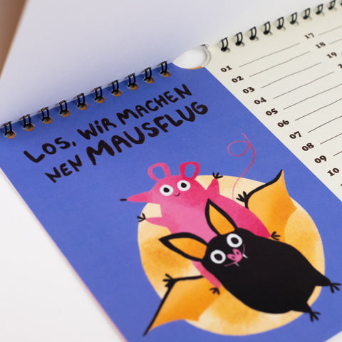 Der Mausigste Geburtstagskalender für immer Slinga