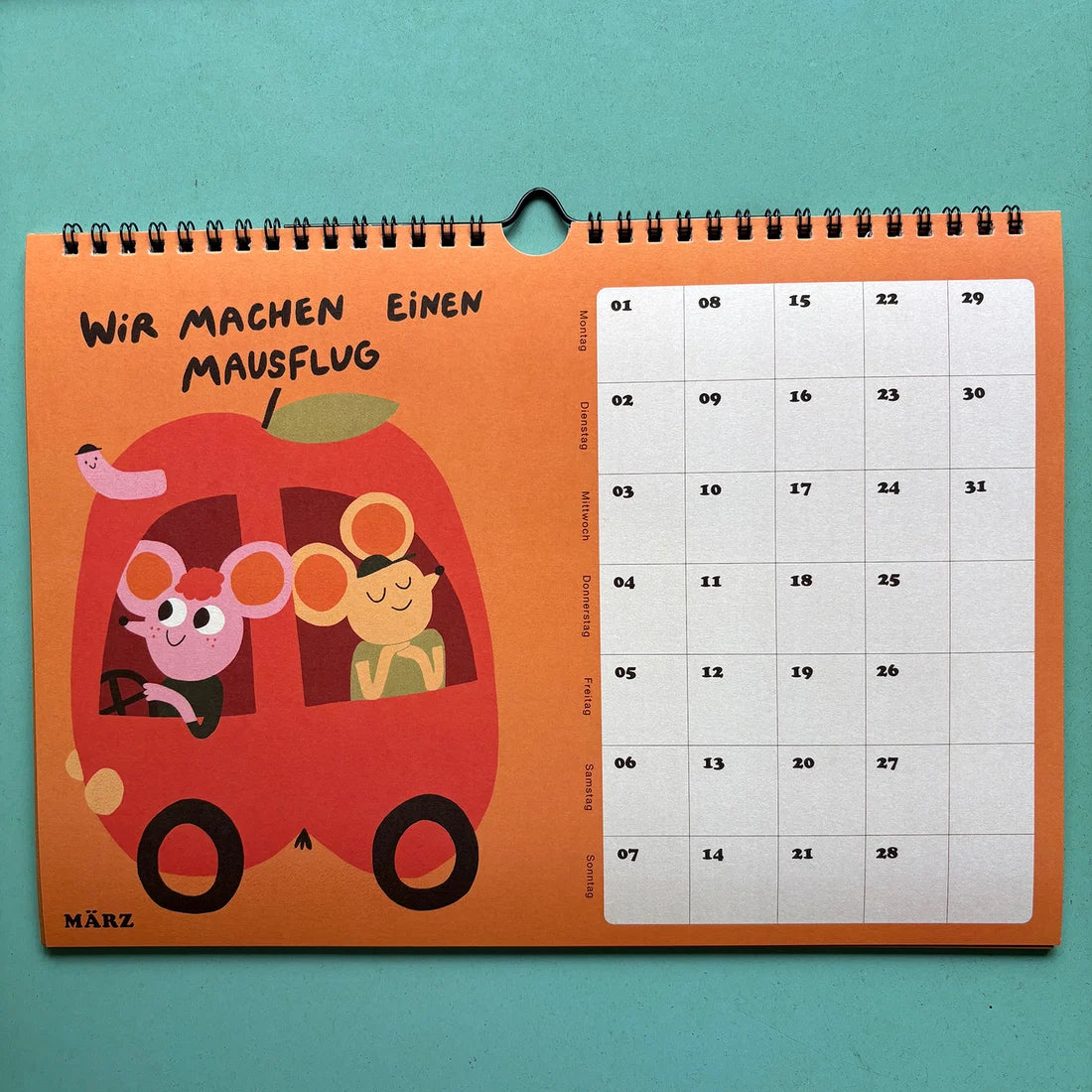 Kalender 'Der Mausigste Kalender für 2027'