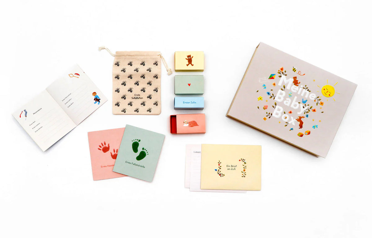 Erinnerungsbox 'Meine Baby-Box' Laurence King Verlag