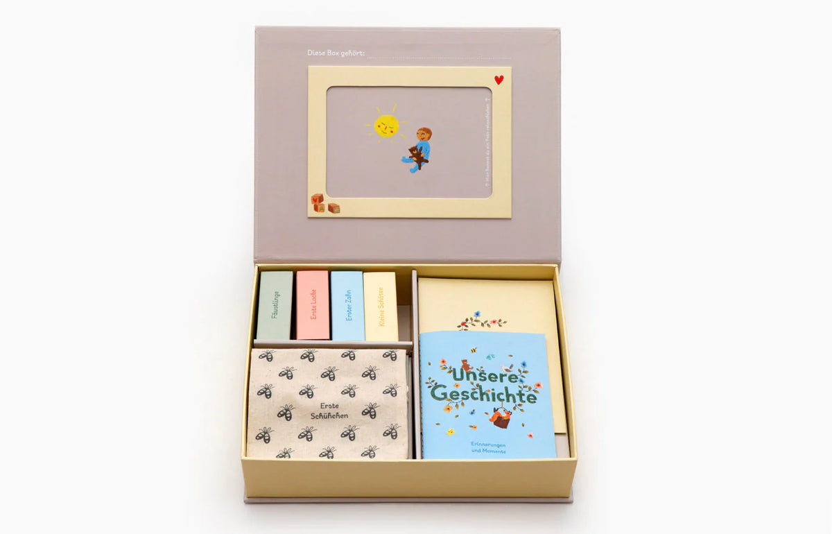 Erinnerungsbox 'Meine Baby-Box' Laurence King Verlag