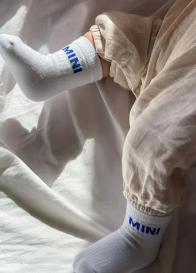 Kinder-Socken 'Mini' – blau No Bad Days Club