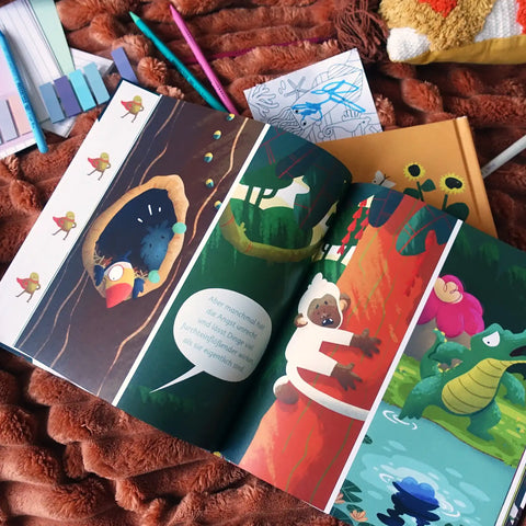 Kinderbuch 'Mut ist ein gutes Gefühl'