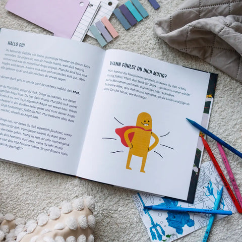 Kinderbuch 'Mut ist ein gutes Gefühl'