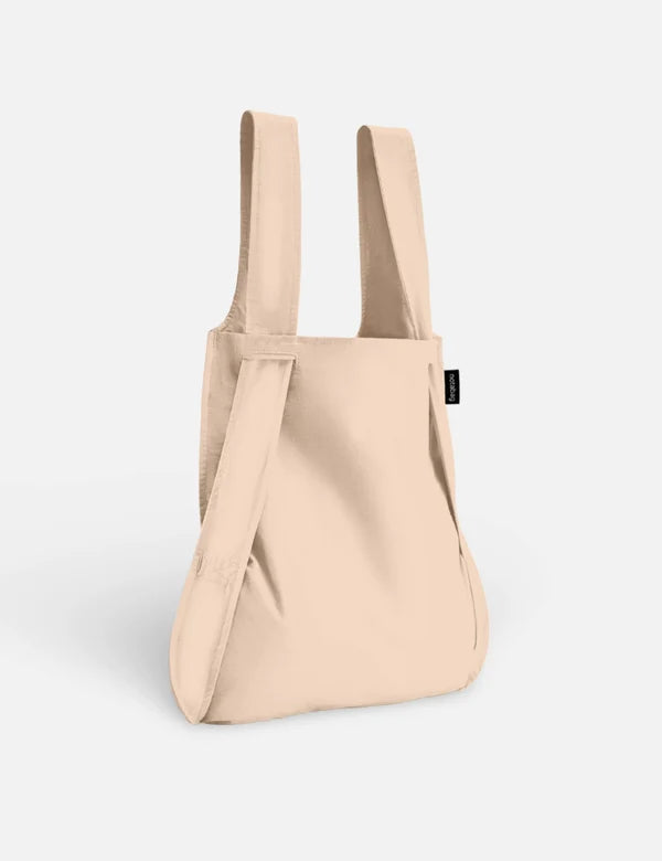 2in1 Bag & Backpack 'Sand' Notabag