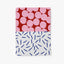 Notizheft 'Muster' – rot/blau typealive