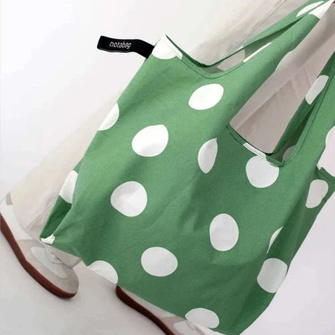 Tote Bag 'Olive Dots' Notabag