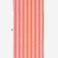 Handtuch 'Orange/Pink Stripes' Notabag