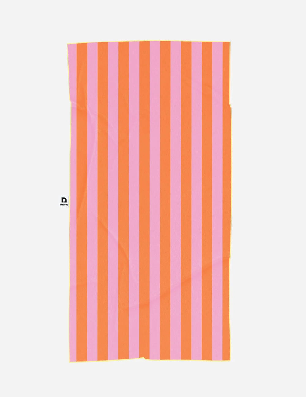 Handtuch 'Orange/Pink Stripes' Notabag