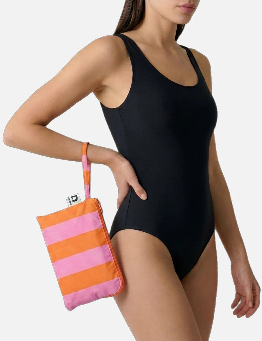 Handtuch 'Orange/Pink Stripes' Notabag