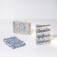 Seifenschale 'Rocky M' – blue splatterware/Blau gesprenkelt OBAstudios
