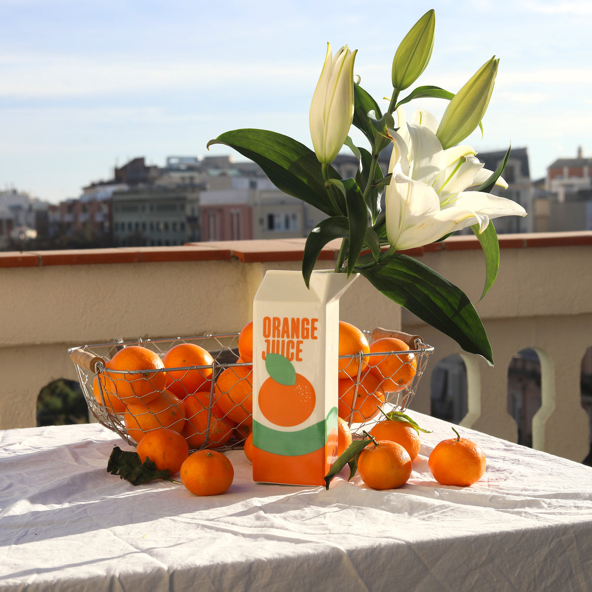 Vase 'Orange Juice' Fluid Market