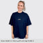 T-Shirt 'Liebe auf die Eins' – navy blue
