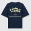 T-Shirt 'Liebe auf die Eins' – navy blue