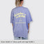 T-Shirt 'Liebe auf die Eins' – violet