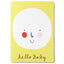 Postkarte 'Hello Baby' – Gesicht Unter Pinien